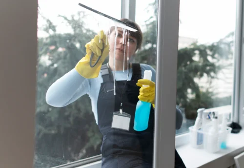 Nettoyage de vitres intérieures et extérieures à Vincent-Froideville